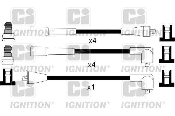 QUINTON HAZELL Комплект проводов зажигания XC771